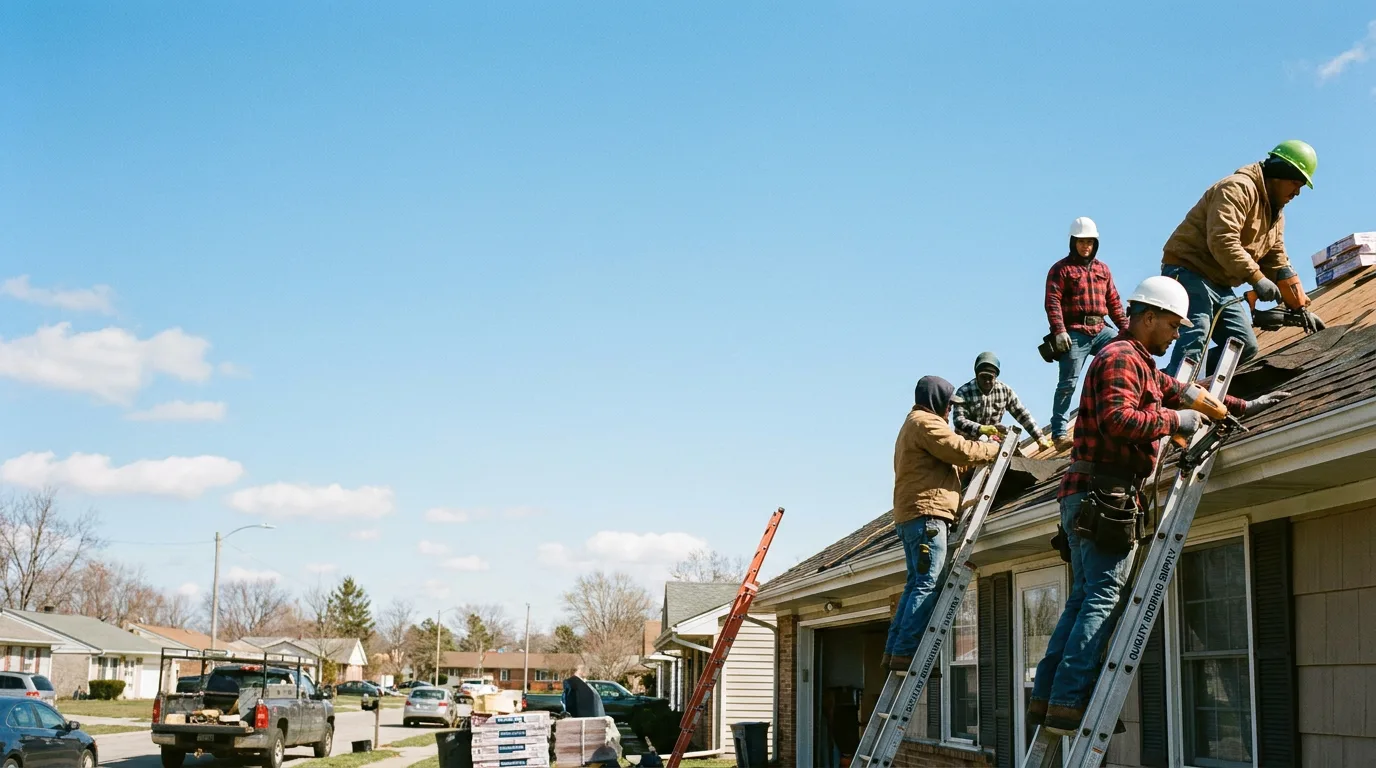 Roofing in Woodridge, IL near me